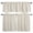 Brown, variant on 3 Piece Kitchen Curtains and Valances Set Ombre Sage Green Striped Cafe Curtains 24 Inch Length Farmhouse Modern Stripes Valance & Tier Curtain for Living Room Bedroom Small Window 54"x18"+27"x24"*2