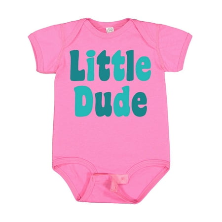 

Inktastic Little Dude Gift Baby Boy Bodysuit