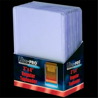 Ultra Pro 3 X 4 Clear Regular Toploader 25ct Top Loaders for Cards  Baseball Card Protectors Hard Plastic Sleeves