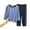 Blue, variant on Toddler Toddler Pajamas Set Solid Pullover Top With Shorts Summer Girls Outfit Toddler Pajamas 18-24 Months