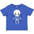 thumbnail image 3 of Inktastic Happy Halloween Spooky Skeleton and Stars Boys or Girls Toddler T-Shirt, 3 of 5