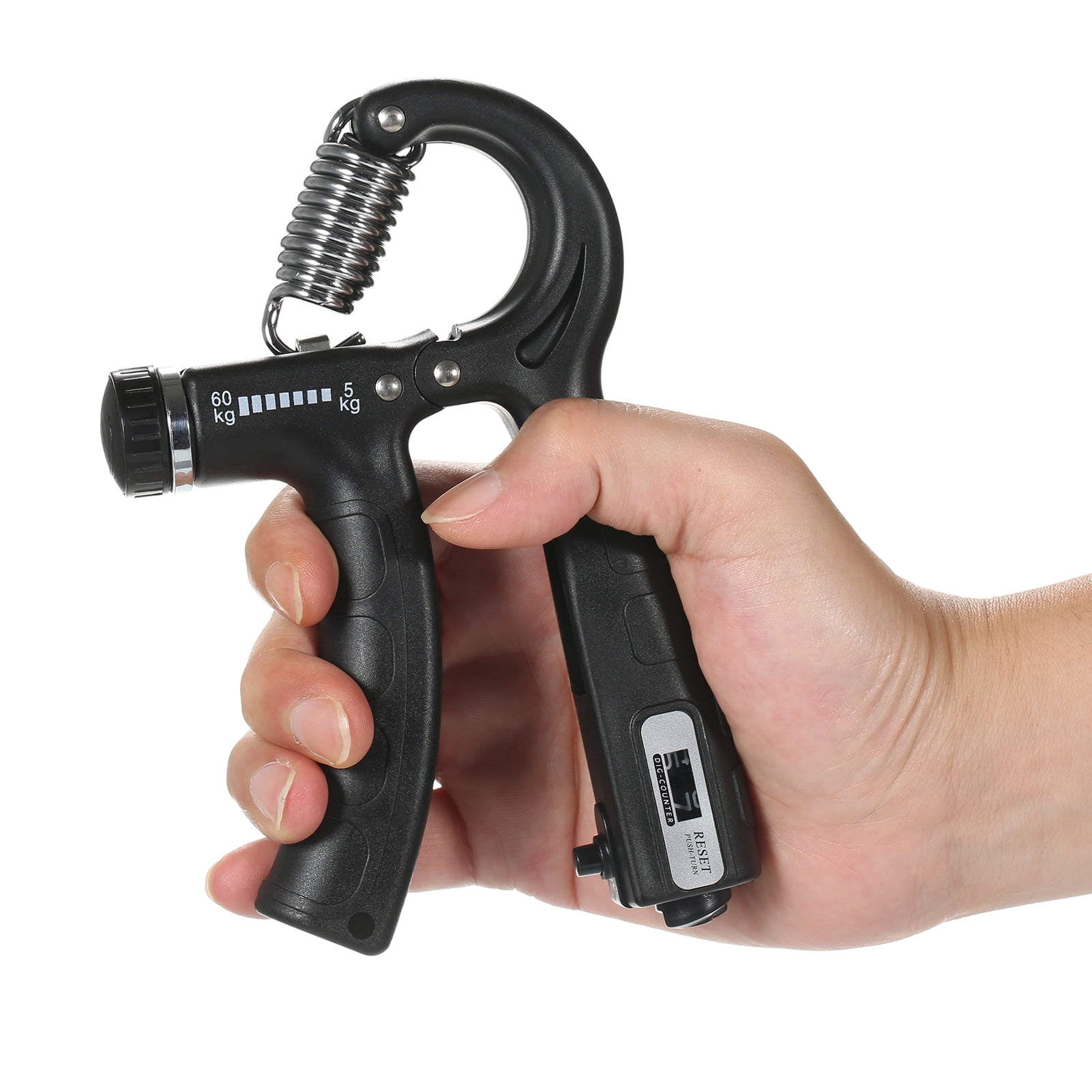 Longang Hand Grip Strengthener with Adjustable Resistance 11-132 Lbs  (5-60kg), Wrist Strengthener with Counter, Forearm Gripper, Hand Workout