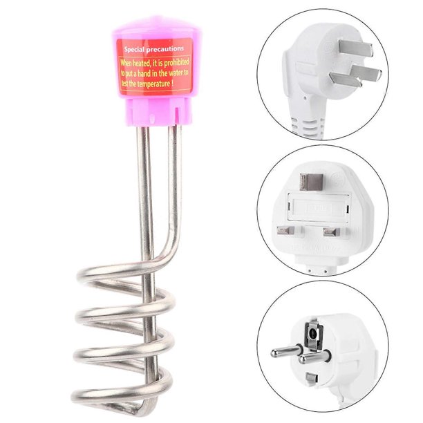 3000W 70C Auto Power Off Water Electric Immersion Heater Boiler Spiral Tube Basin 220V