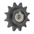 thumbnail image 1 of Unique Bargains Pignon de Renvoi Alésage 7mm 1/2' Pas 12 Dents, Acier au Carbone avec 2 Roulements à Insert, 1 of 6