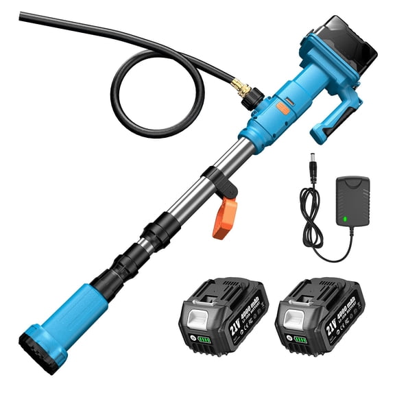 Battery Powered Stick Water Transfer Pump 2×4000mAh Cordless Water Transfer Pump