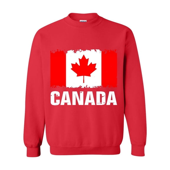Women Sweatshirts and Hoodies - Canada Flag