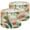 Color 3, variant on Lamp Shades Set of 2 Botanical Floral Birds Mushrooms Muted Colors 13" x 13" x 10" Lampshade for Table Lamps Floor Lamps Lamp Shade Replacement Easy Assembly Required