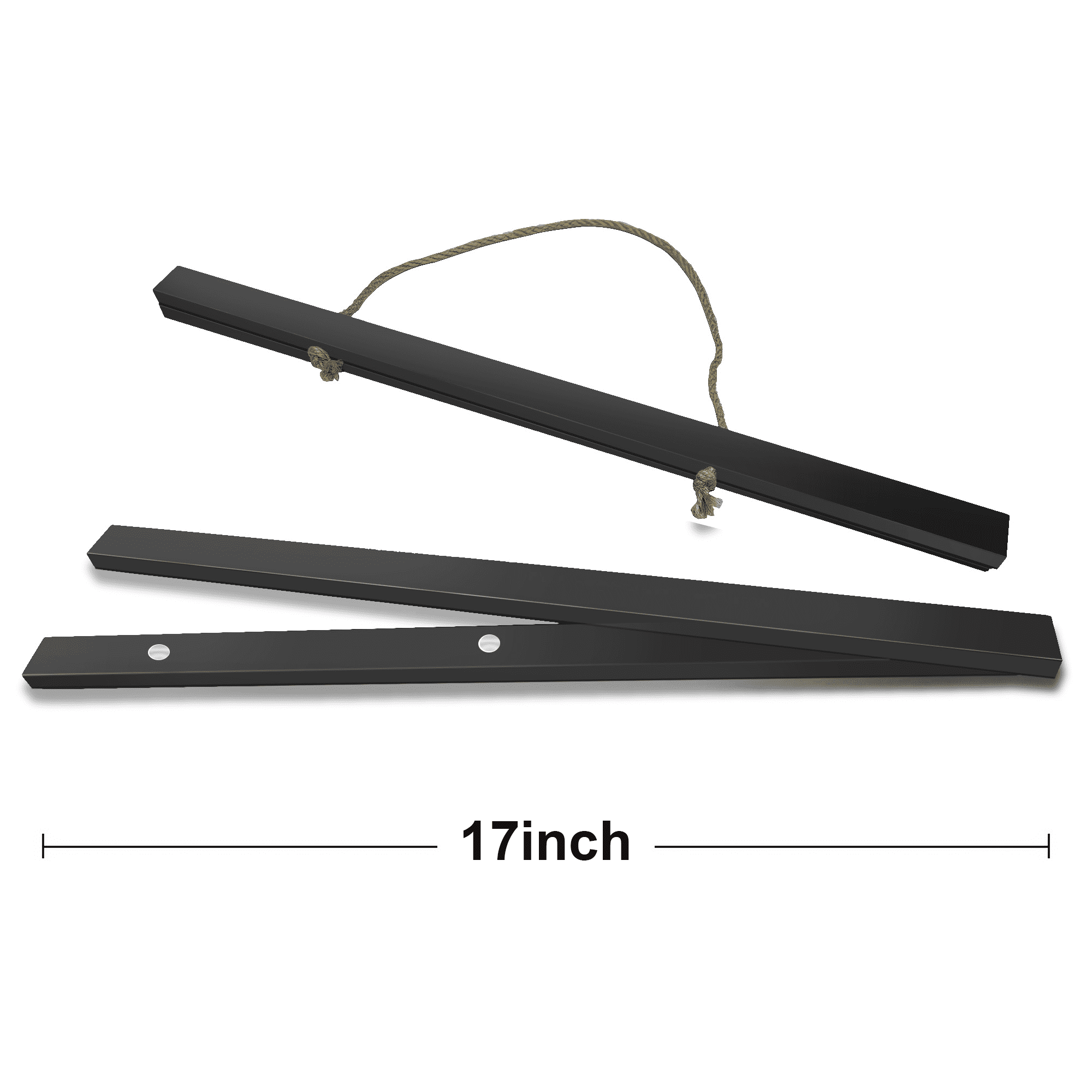 MAYEERTY Modern Abstract Wall Art Painting, Living Room Decor, Black Hanging Rod Frame, 23.6"x15.8"