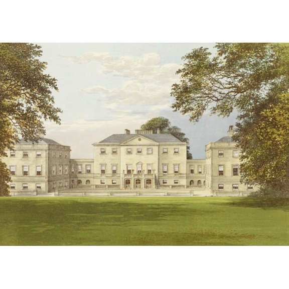 Views of Seats 1880 Nuneham House Canvas Art - AF Lydon (18 x 24 ...