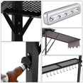 thumbnail image 3 of M optimized Grill Gazebo, 5x8ft Double Layer BBQ Gazebo, Outdoor BBQ Waterproof Patio Canopy Tent Extra Shadow with Double Sided Awning, 3 of 7