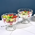 thumbnail image 3 of Shisuyan 6Pcs 100ml Dessert Cups Ice Cream Holders Pudding Cups Fruit Bowls (Transparent), 3 of 9