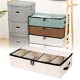 thumbnail image 1 of Foldable And Freely Assembled Shoes Home Bed Sole Shoe Storage And Clothing Organizing Tool Clear Cubes Storage, 1 of 4