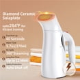 thumbnail image 5 of Nieyigj Portable Handheld Garment Steamer for Clothes, 140°C High Temp Steam Iron, 170ml / 5.7oz Water Tank, 40s Fast Heat, 700W Power for Home Office Travel, White (220V EU Plug), 5 of 9