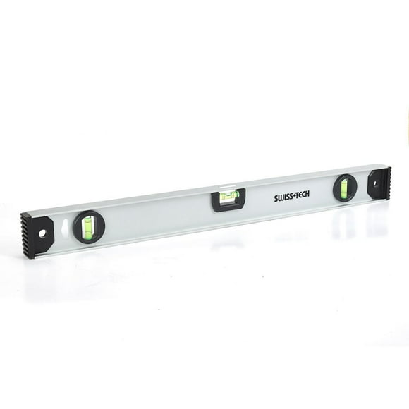Swiss Tech 24" Aluminum Level, Double aluminum frame