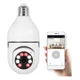 thumbnail image 1 of Cámara De Seguridad Foco Wifi Espía Giratoria 360 Kit 18pzs Color Blanca, 1 of 8