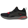 thumbnail image 2 of PUMA Men's Softride Rift Breeze Running Shoes, Black Red, 12, 2 of 4