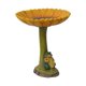 thumbnail image 1 of Comedero para pájaros CAIROYAR con forma de girasol pedestal marrón, 1 of 1