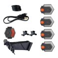 thumbnail image 4 of Bike Light Turn Signals Front Rear Smart signals electric skateboard Remote Safety Cycling LED Taillight, 4 of 9