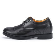 CMR CHAMARIPA Black Elevator Shoes Lift For Shoes That Make Men Look Taller 8CM / 3.15 Inches