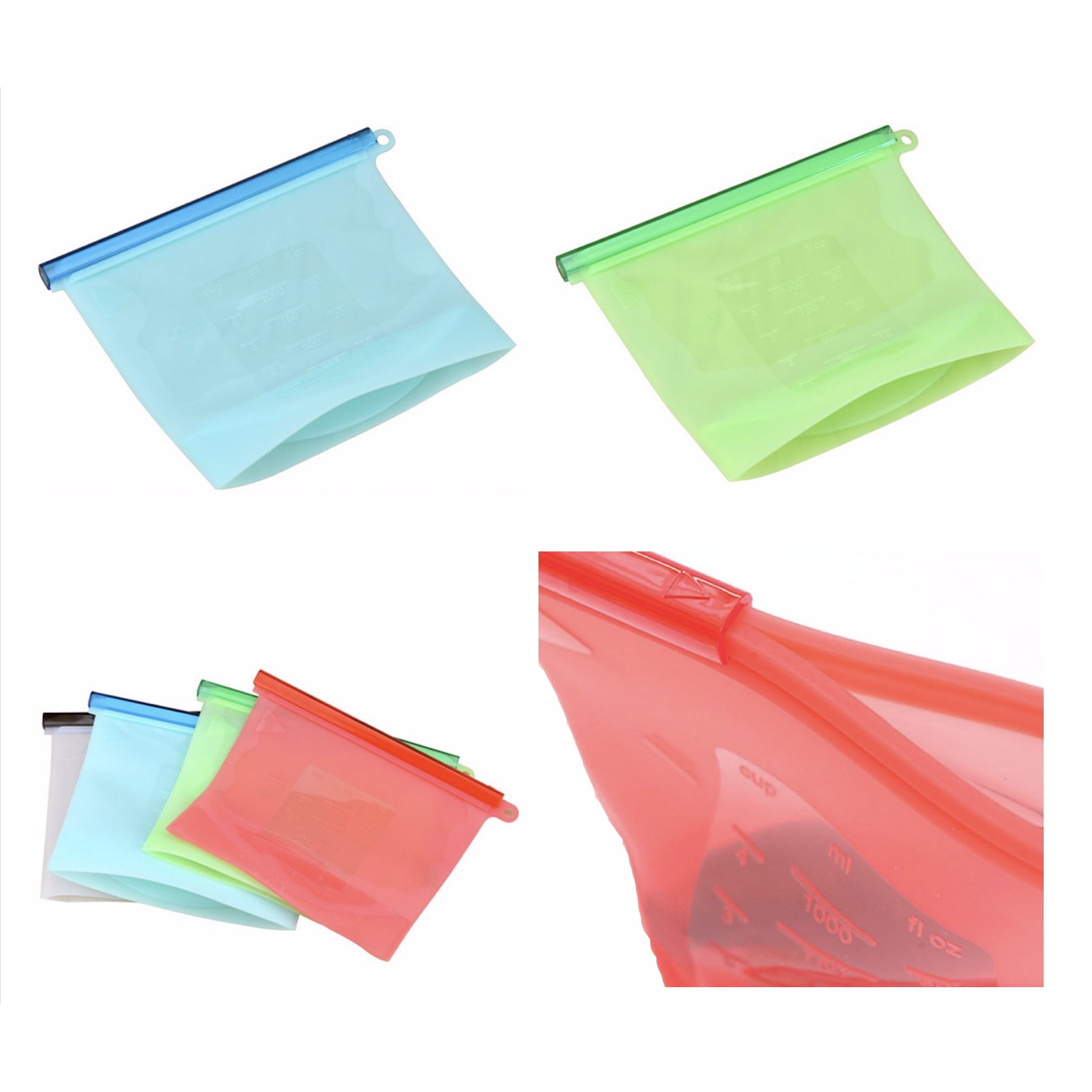 Silicone ziplock bags hotsell