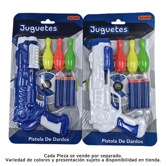 Pistola de Dardos Prichos Varios Modelos 1 Pieza