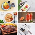 thumbnail image 4 of GHSDFBB Travel Utensil Set, Reusable Stainless Steel Flatware Set with Case, Portable Camping Cutlery Set, 10-Piece Travel Kit Dinnerware Set, 4 of 7