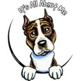 thumbnail image 2 of CafePress - AMSTAFF Brindle IAAM Mugs - 11 oz Ceramic Mug - Novelty Coffee Tea Cup, 2 of 4