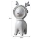 thumbnail image 4 of 2 Estatuas de Animales de Resina Soledad Estatua de resina Decoración de Escritorio, 4 of 8