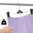 thumbnail image 3 of Perchas para pantalones y faldas NORTHERN BROTHERS, 50 unidades que ahorran espacio, 3 of 5