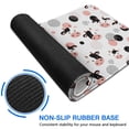 thumbnail image 6 of Long Mouse Pads for Desk,White Cow Dot Pattern Desk Mats on Top Of Desks, Desk Mouse Pad Extra Large with 3mm Non-Slip Base and Stitched Edge for Gaming,Office,Work,Home 31.5"x11.8", 6 of 6