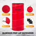 thumbnail image 3 of Yes4All Red Pop Up Defender, 3-Pack Basketball Youth Training Equipment, Portable Football Soccer Basketball Drill Defender, 3 of 6