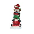 thumbnail image 2 of Hi-Line Gift Ltd. Snowman Elk Santa Christmas Decoration with LED Lights Battery Operated, 2 of 7