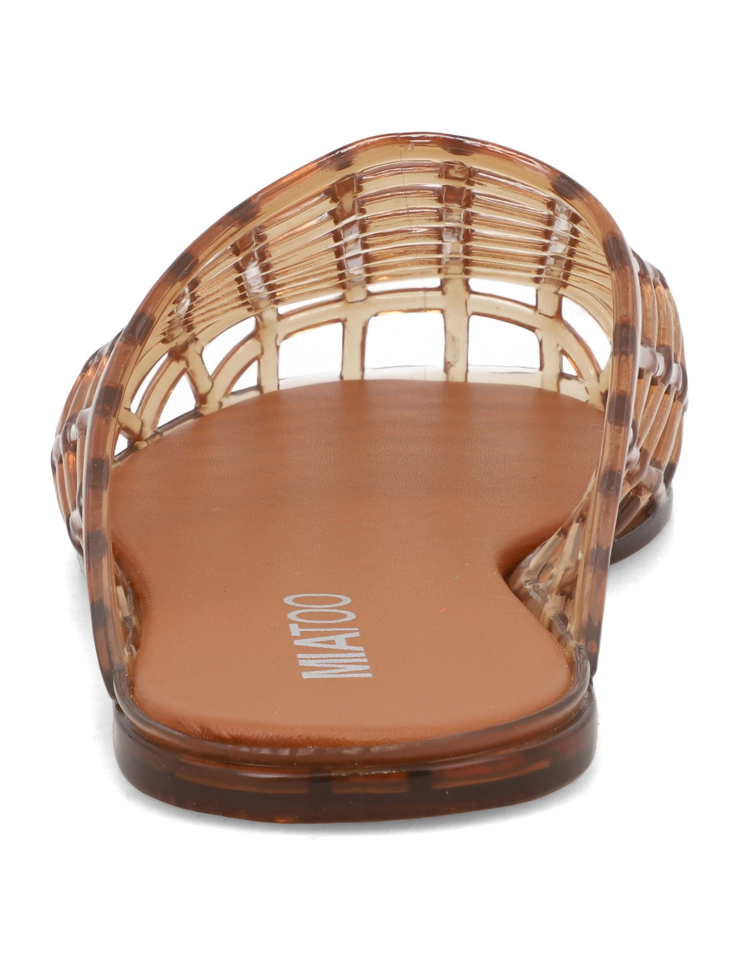 MIA Too Women's Jelled Caged Jelly Mule