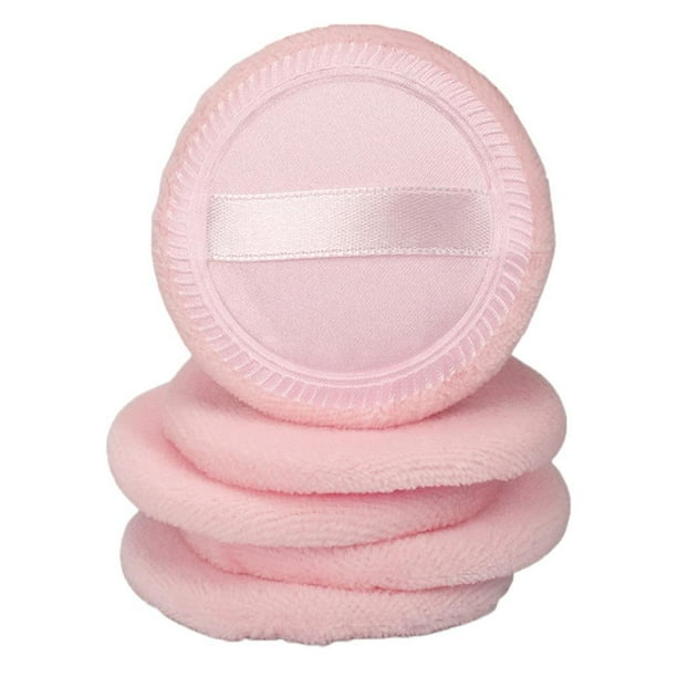 5 Flocado Blush Face Powder Foundation Aplicador Air Cushion Puff Blender Rosado jinwen maquillaje