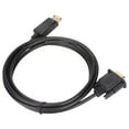 thumbnail image 4 of DisplayPort To VGA Adapter  To VGA Cable, HD 1080p Display Port To VGA Cord, Gold Plated, For Connect  Port From Desktop Laptop To Monitor Or Projector With VGA Port, 4 of 8