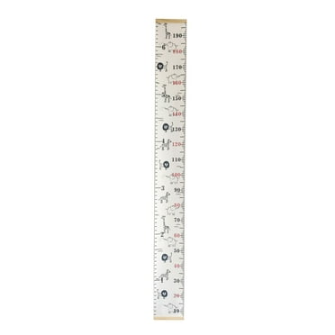 Giant DIY Growth Chart Kit Height Wall Ruler Decal Sticker - Walmart.com