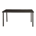 thumbnail image 1 of Mesa de Comedor NATERIAL Tipo Rattan Apta para Exterior con Tapa de cristal templado NOA, 1 of 10