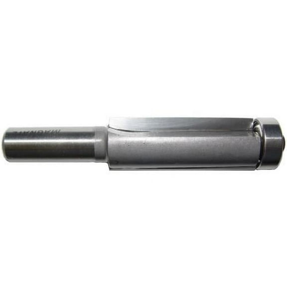 Magnate 343 Flush Trim Router Bit, 3 Degree Down Shear - 3/4" Overall Diameter, 2" Cutting Length, 1/2" Shank Diameter, 1-1/2" Shank Length, BR-08 Bearing