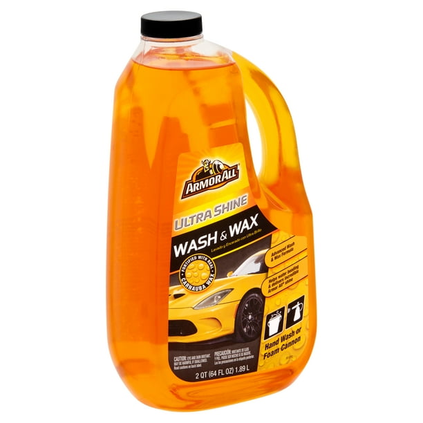 Armor All Ultra Shine Wash & Wax, 2 qt
