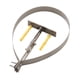 thumbnail image 4 of Accesorio de soporte para tubo de chimenea Abrazadera para revestimiento de conducto de humos Colgador de tubo de estufa portátil resistente Soporte, 4 of 10