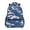 Blue White Wave, variant on School Backpack Lightweight Multipocket College High Middle Student Bag 15L Teal Orange Marble