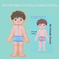 thumbnail image 4 of Juguete Del Rompecabezas Del órgano Del Cuerpo, Juguetes Educativos De Madera No Tóxicos No Tóxicos De La Superficie Lisa Segura, Para Jugar A Los Niños ZAQW Rompecabezas de estructura corporal MG-Boy, 4 of 8