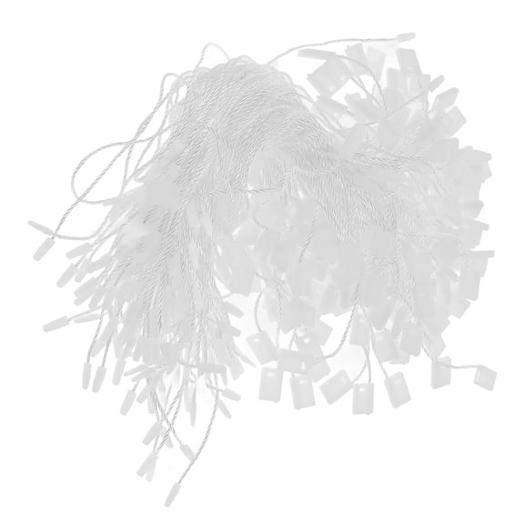 LEXSOMEO 1000pcs Hang Tag String for Clothes Gift Bags Price Tags Fastener Hook Ties Tag Rope