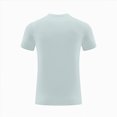 thumbnail image 4 of NIEWTR Mens T-Shirts Short Sleeve Crew Neck T Shirts for Man, Cotton Blend Plain Novelty Men's T-Shirts（Light Green,3XL), 4 of 5