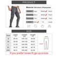 thumbnail image 7 of BROKIG Men's Zip Cargo Jogger Pants Gym Workout Athletic Sweatpants with Pockets (XX-Large, Shadow Gray), 7 of 7