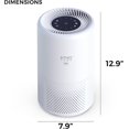 thumbnail image 5 of Air Purifier for Home – True H13 HEPA Filter for Small Rooms up to 172 sq.ft – 3-Stage Filtration for Smoke, Dust, Pets & Pollen – Ultra-Quiet Sleep Mode (28dB) & Night Light, 5 of 5