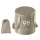 thumbnail image 4 of Cubo plegable para remojar los pies, cubo de camping, bañera portátil impermeable para lavar los pies Gris, 4 of 9
