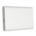 thumbnail image 5 of Disco duro externo USB 3.0 de alta velocidad, ultrafino, con procesamiento CNC, portátil, para computadoras, televisores, teléfonos móviles, color blanco, 750 GB, 5 of 5