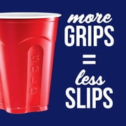 Solo Disposable Plastic Cups, Red, 18oz, 100ct (Choose Your Color)