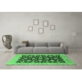 thumbnail image 3 of Ahgly Company Indoor Rectangle Oriental Emerald Green Traditional Area Rugs, 8' x 10', 3 of 4